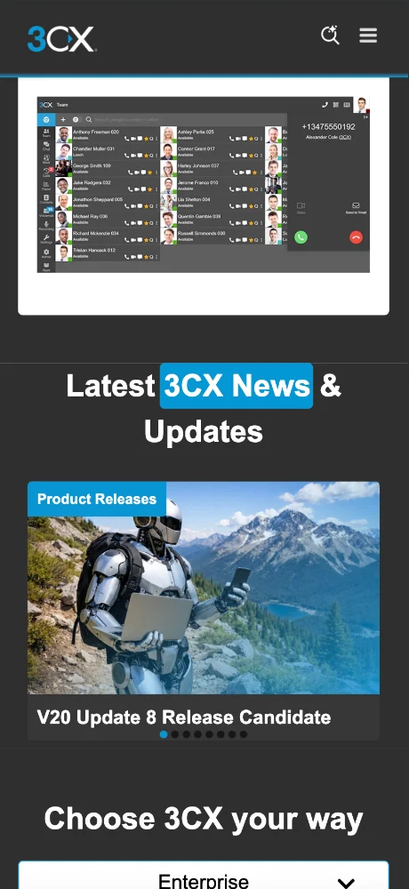 3CX screenshots 2