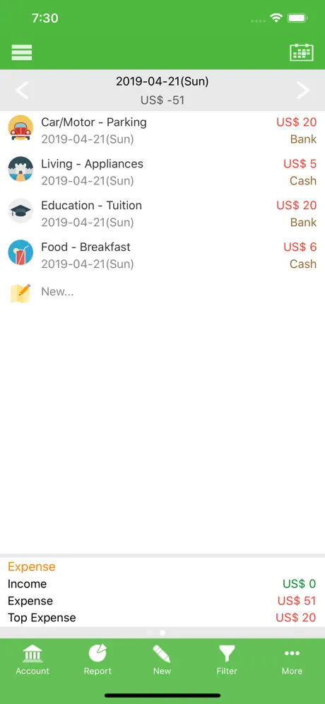 andromoney.com screenshots 1