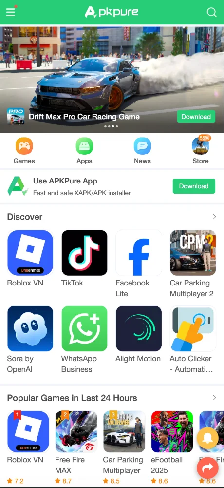 APKPure.com screenshots 1