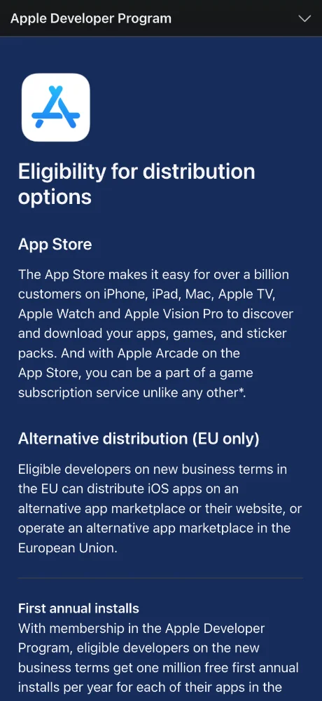 App Store Connect captures d'écran 3