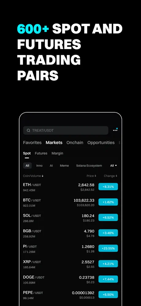 Bitget Exchange screenshots 5
