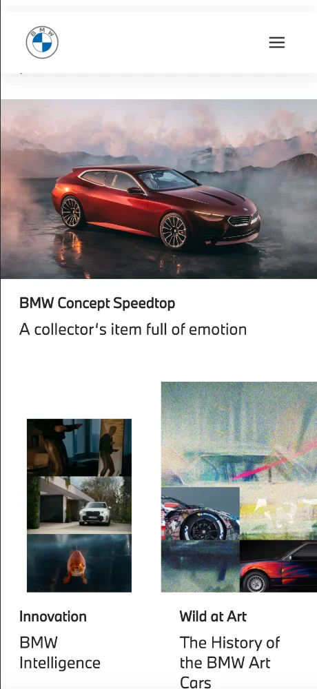 BMW.com screenshots 3