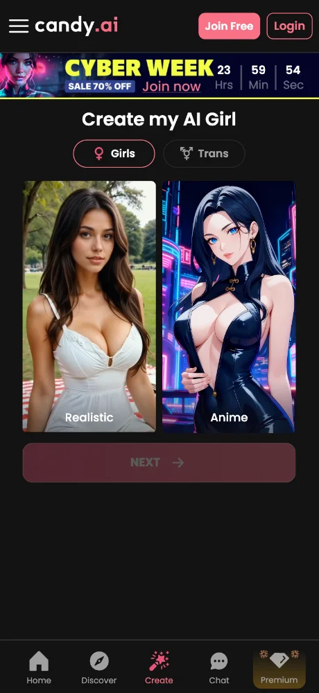 Candy AI screenshots 2