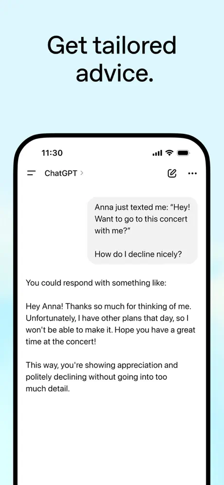 ChatGPT screenshots 5