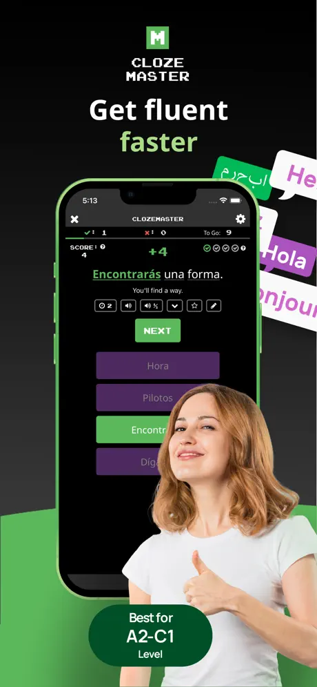 Clozemaster screenshots 1