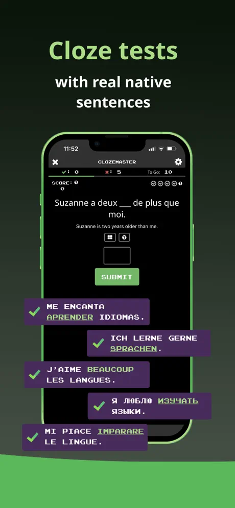 Clozemaster screenshots 4
