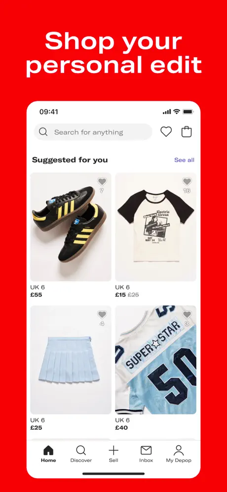 Depop screenshots 5