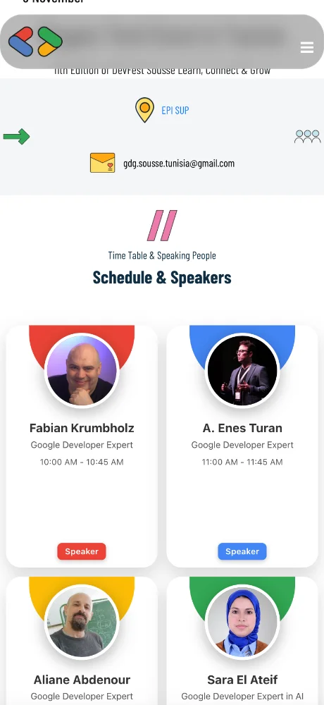 Devfest Sousse screenshots 2