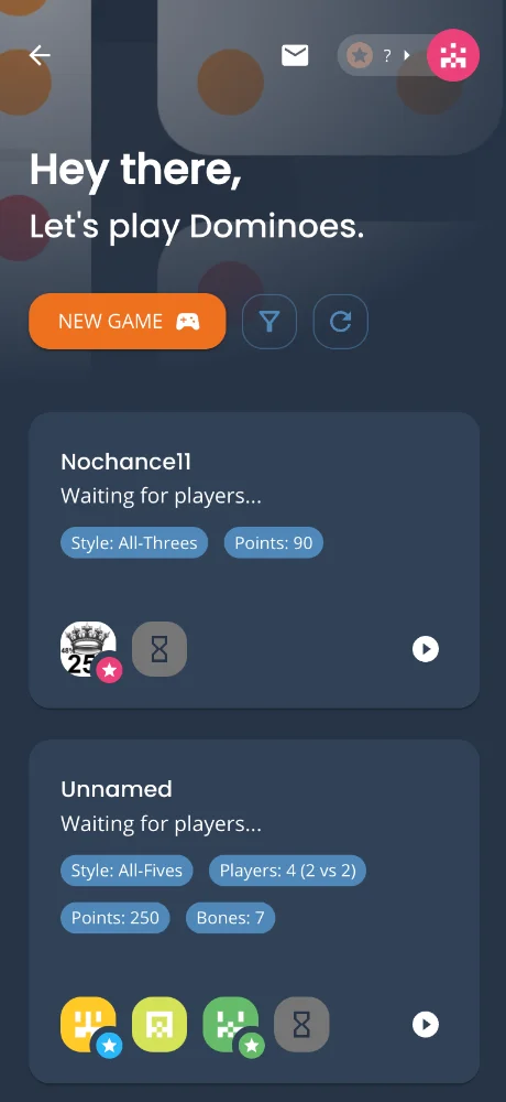 Dominoes screenshots 1