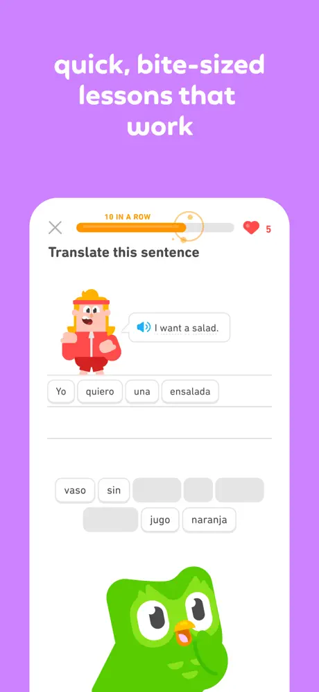 Duolingo screenshots 3