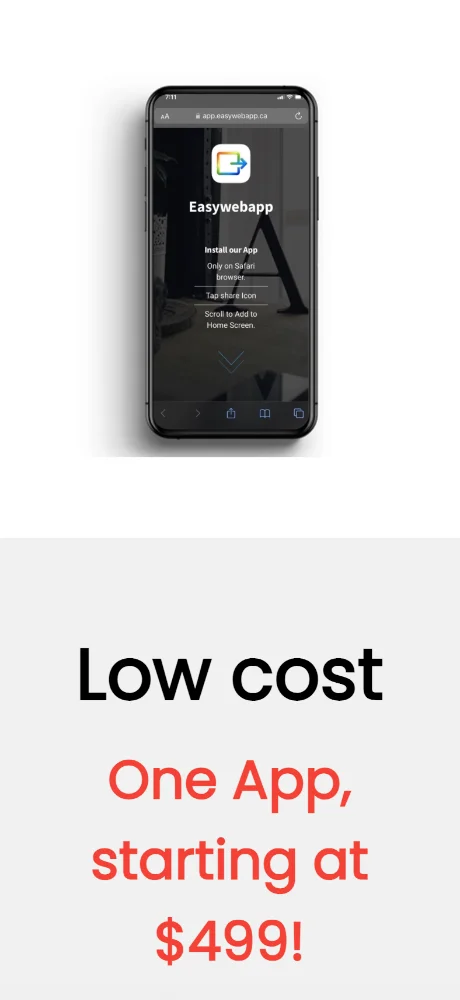 Easy Web App screenshots 2