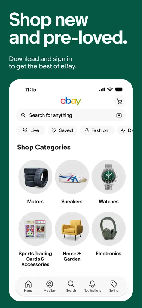 eBay screenshots 1