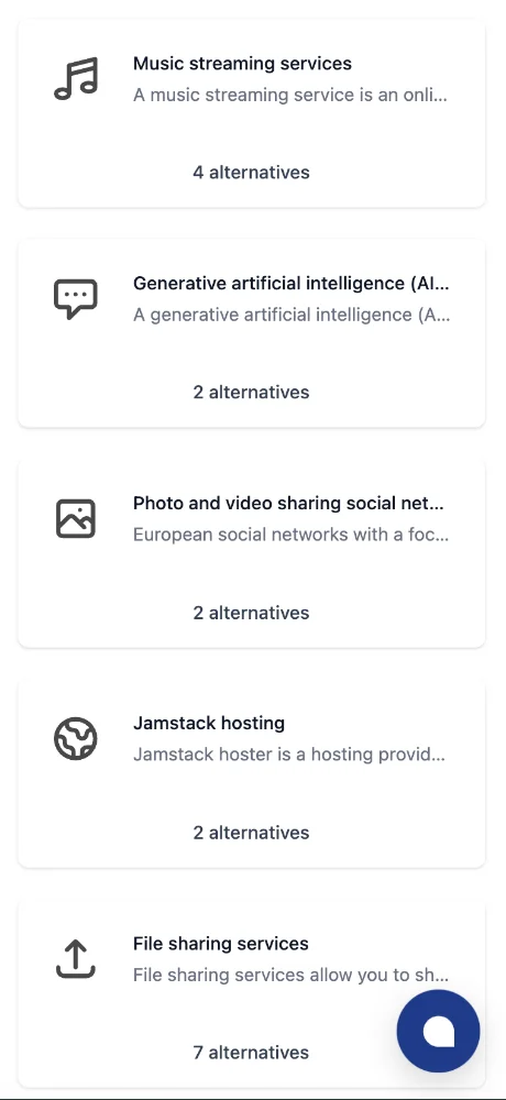 European Alternatives screenshots 3