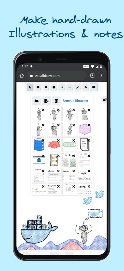 Excalidraw screenshots 3