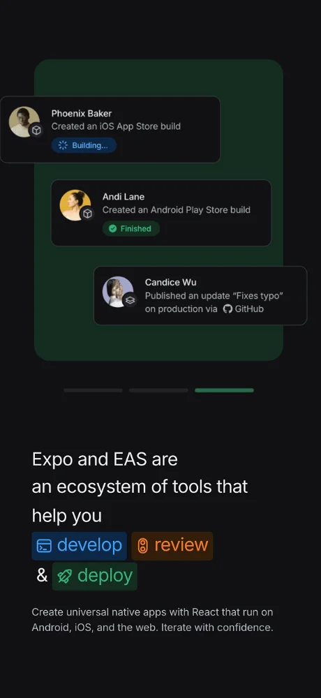 Expo App Services screenshots 4