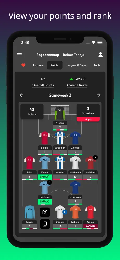 Fantasy Premier League screenshots 1