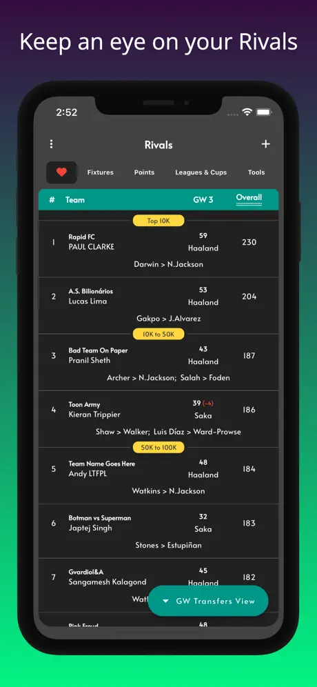 Fantasy Premier League screenshots 4