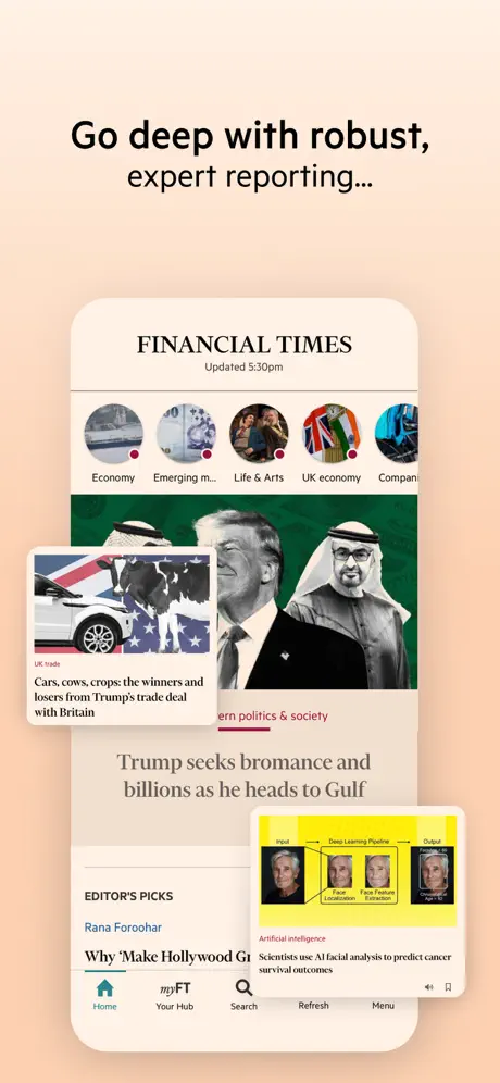 Financial Times screenshots 1