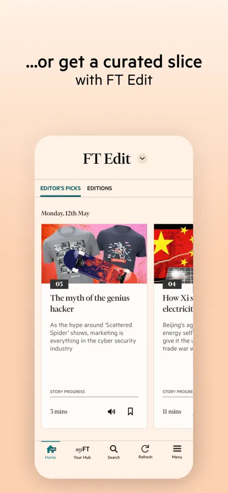 Financial Times screenshots 2