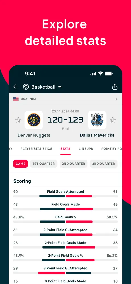 Flashscore.com screenshots 5