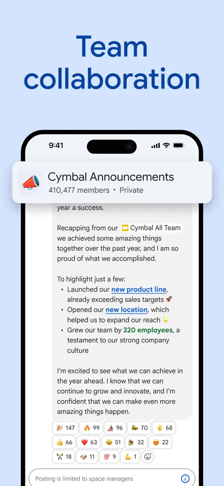 Google Chat screenshots 3