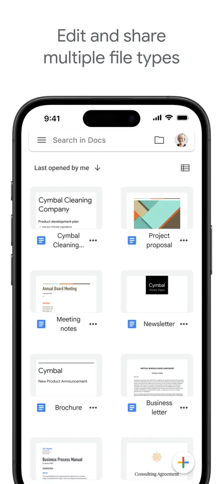 Google Docs screenshots 2