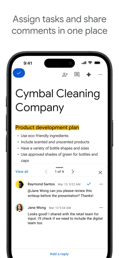 Google Docs screenshots 3