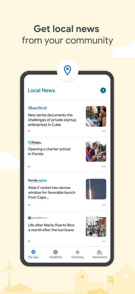 Google News zrzuty ekranu 2