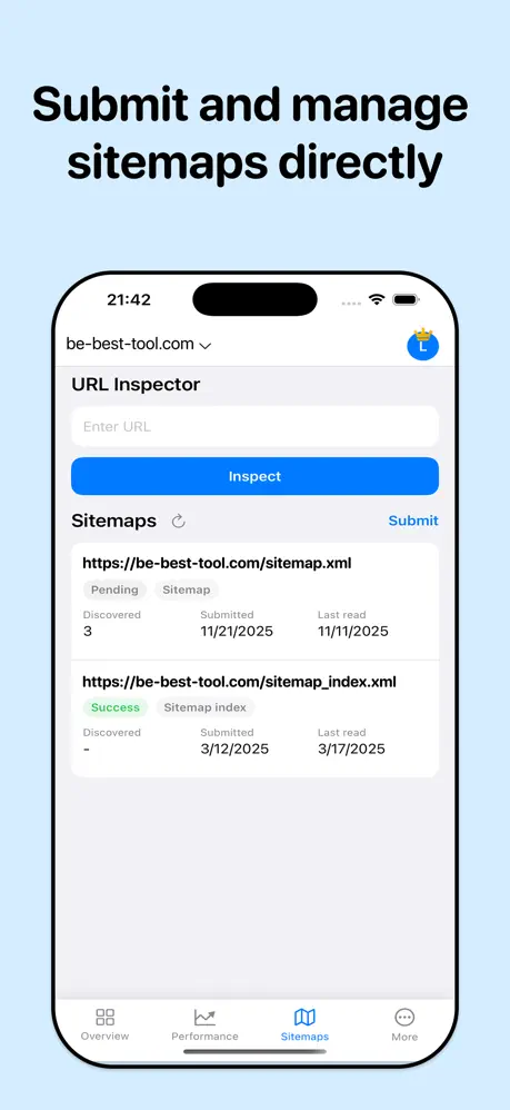 Google Search Console screenshots 5
