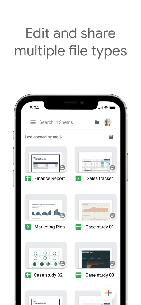 Google Sheets screenshots 4
