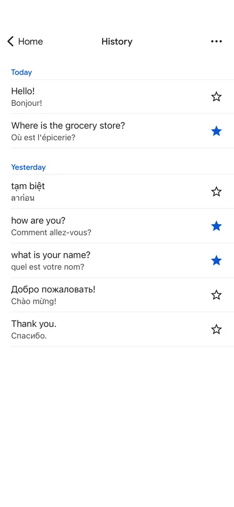Google Translate screenshots 5