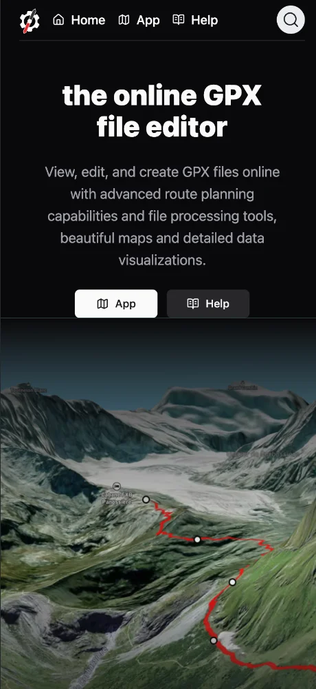 Gpx Studio screenshot 1