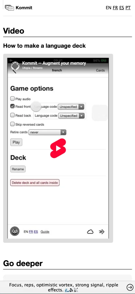 Kommit screenshots 2