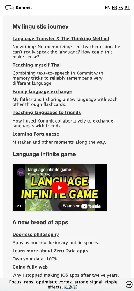 Kommit screenshots 3