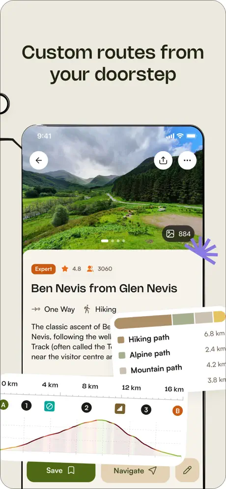 Komoot screenshots 2