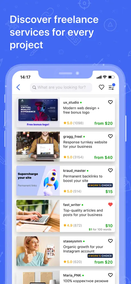 Kwork screenshot 2