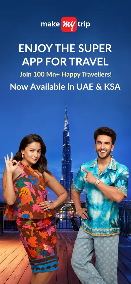 MakeMyTrip screenshots 1