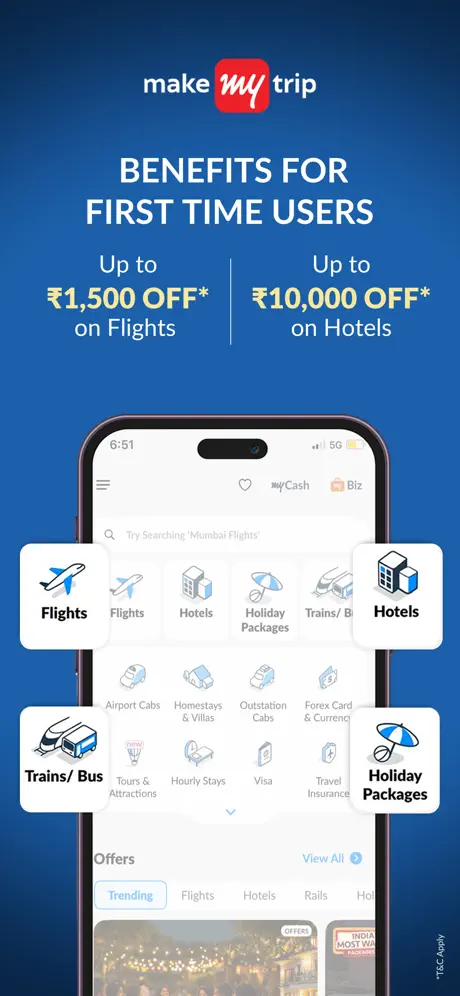 MakeMyTrip screenshots 3