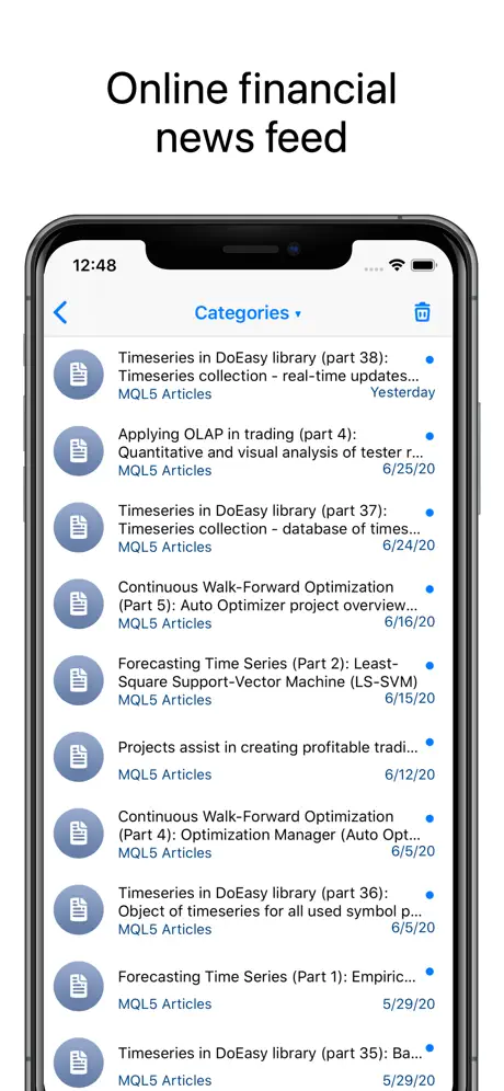 Metatrader Terminal screenshots 5