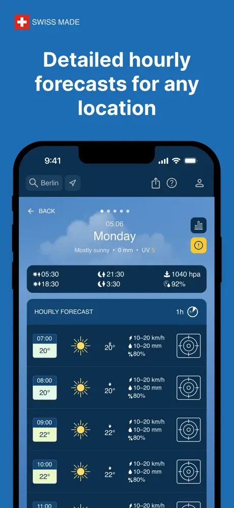 meteoblue weather & maps screenshots 2