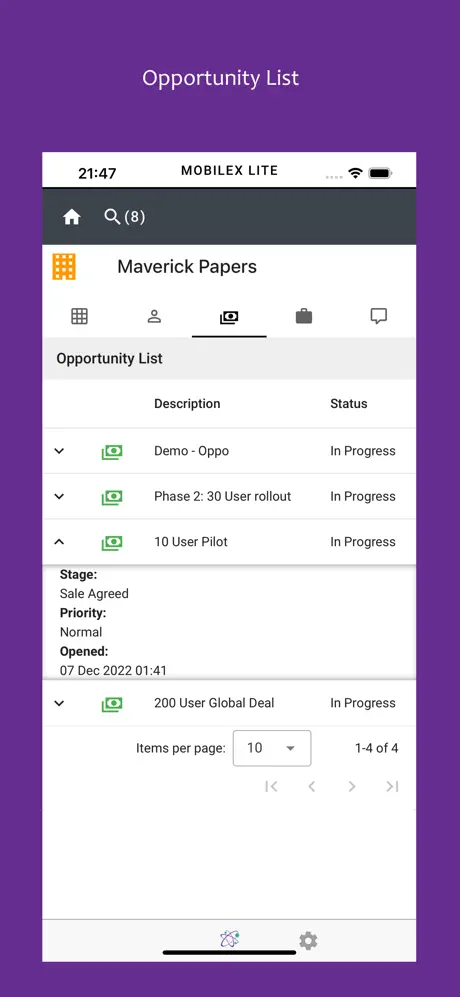MobileX Lite screenshots 4