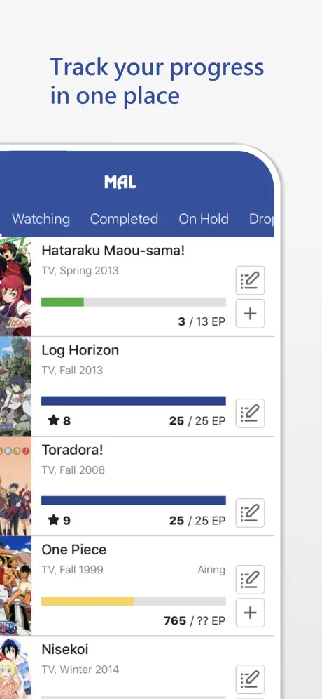 MyAnimeList screenshots 5