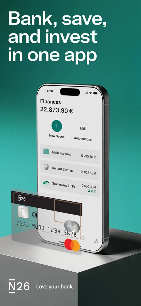 N26 screenshots 1