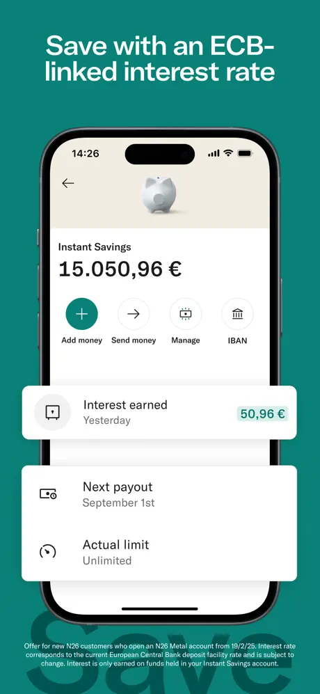 N26 screenshots 3
