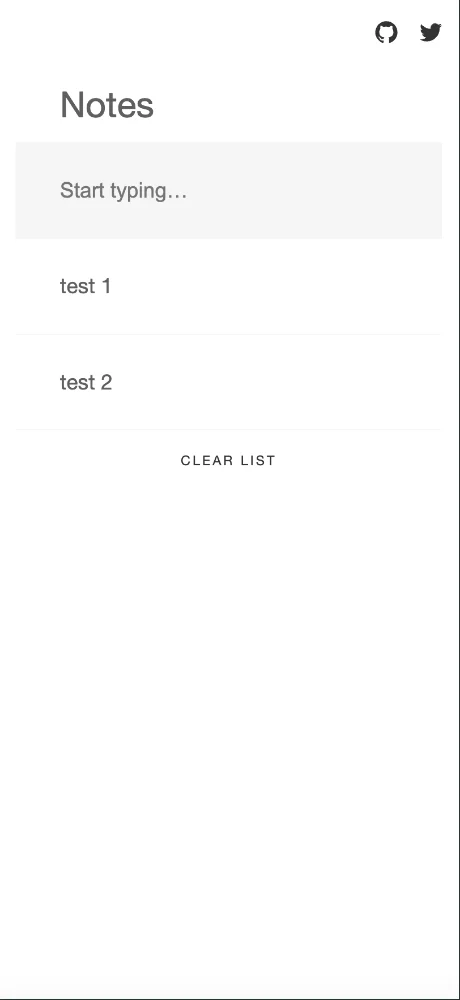 Notes screenshots 1
