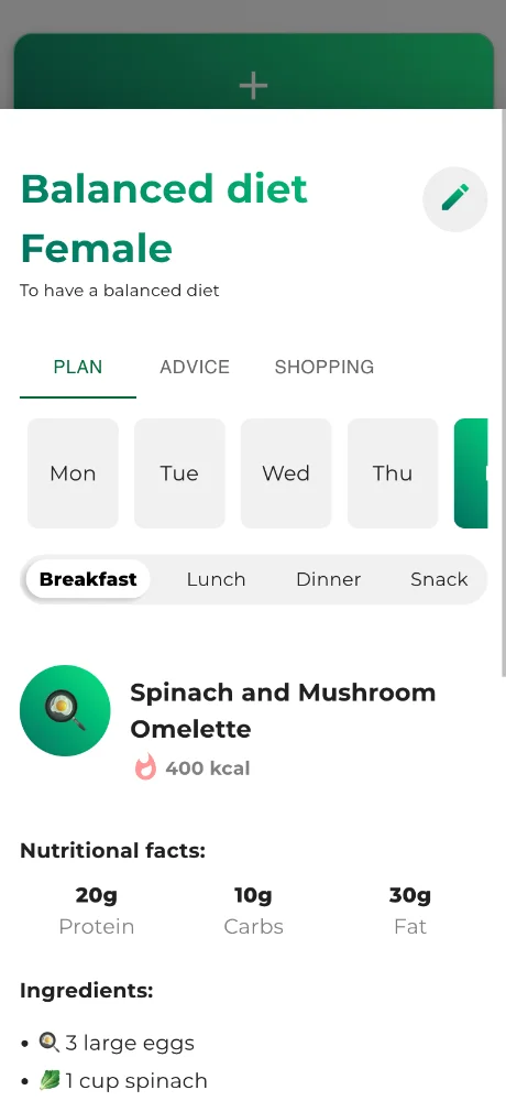 Nutrition AI screenshots 3