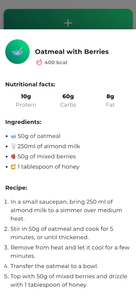 Nutrition AI screenshots 4