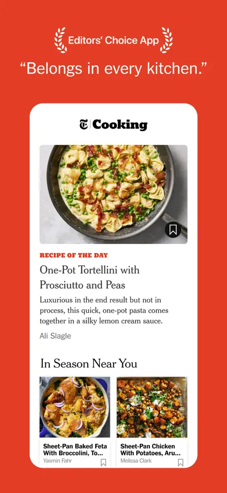 NYT Cooking screenshots 2