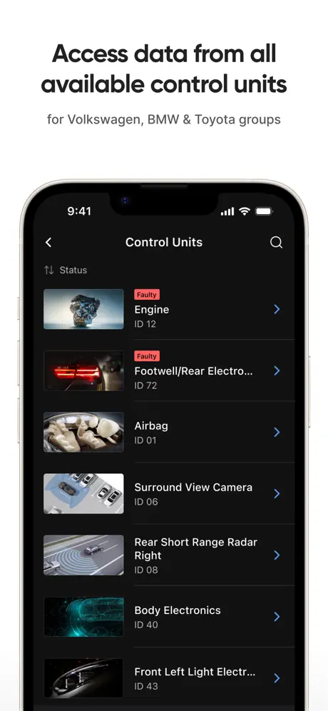OBDeleven Dashboard screenshots 3