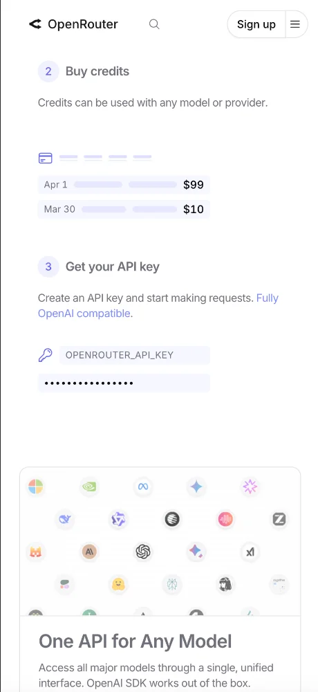OpenRouter screenshots 2